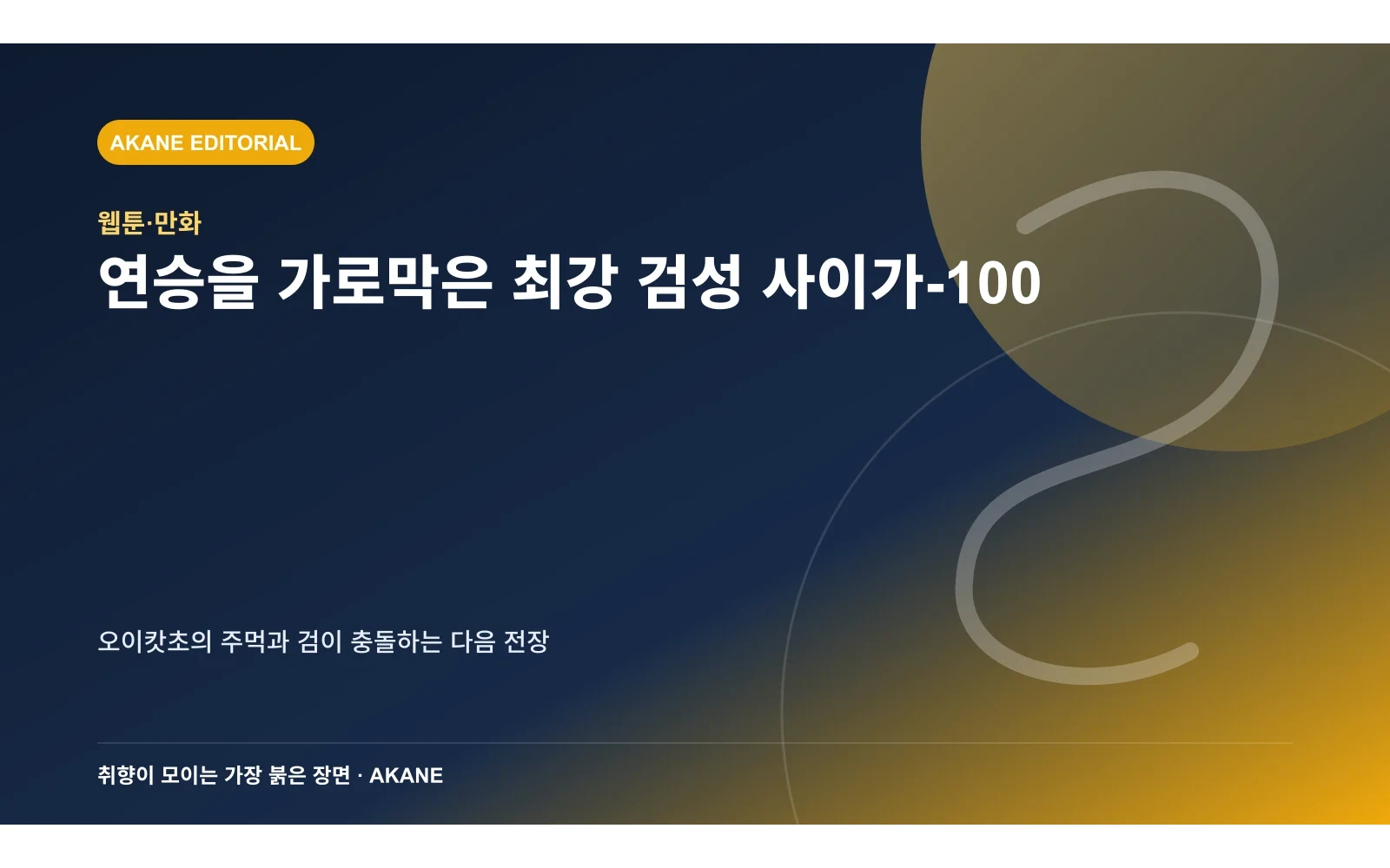오이캇초와 사이가-100의 서로 다른 전투 방식을 표현한 아카네 편집 이미지